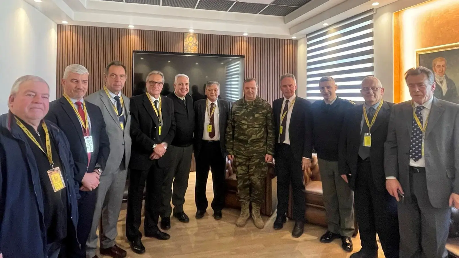 Επίσκεψη Νέου ΔΣ/Συνδέσμου Αποστράτων Αξιωματικών Μηχανικού (ΣΑΑΜ) στο ΓΕΣ (ΦΩΤΟ)